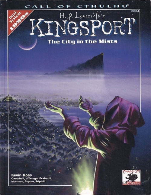 Call of Cthulhu - H.P.Lovecrafts - Kingsport - The City in the Mists (B-Grade) (Genbrug)
